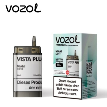 Vozol Vista Plug Ez - Miami Mint - Pods 20mg